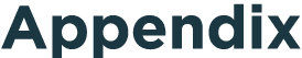 Appendix