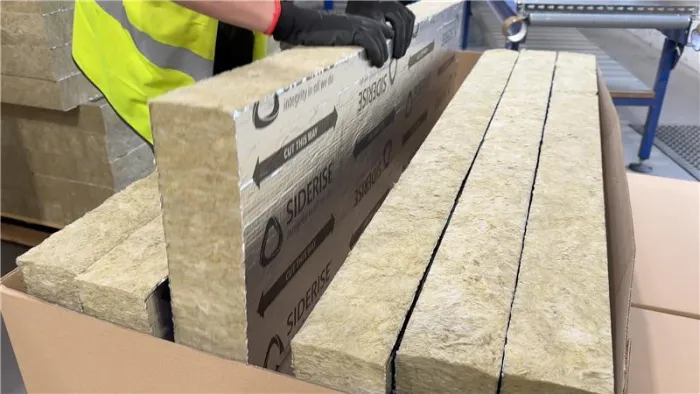 Siderise pre-cut cavity barriers and firestops