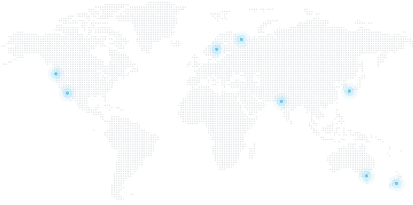 Our locations - map