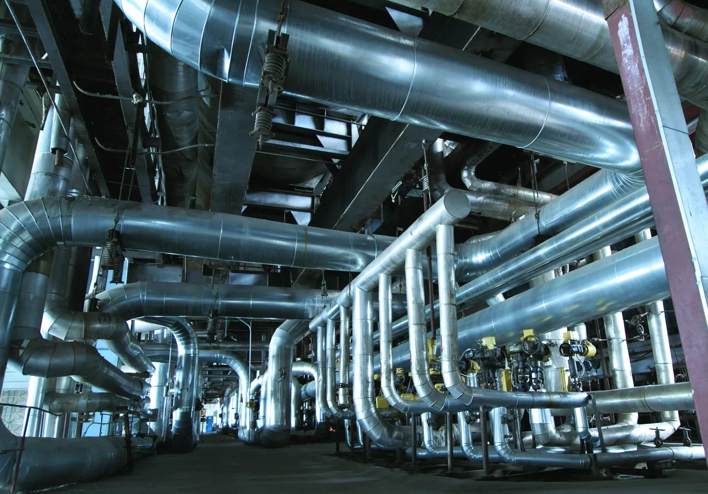 Inside industrial pipes shutterstock 58161754